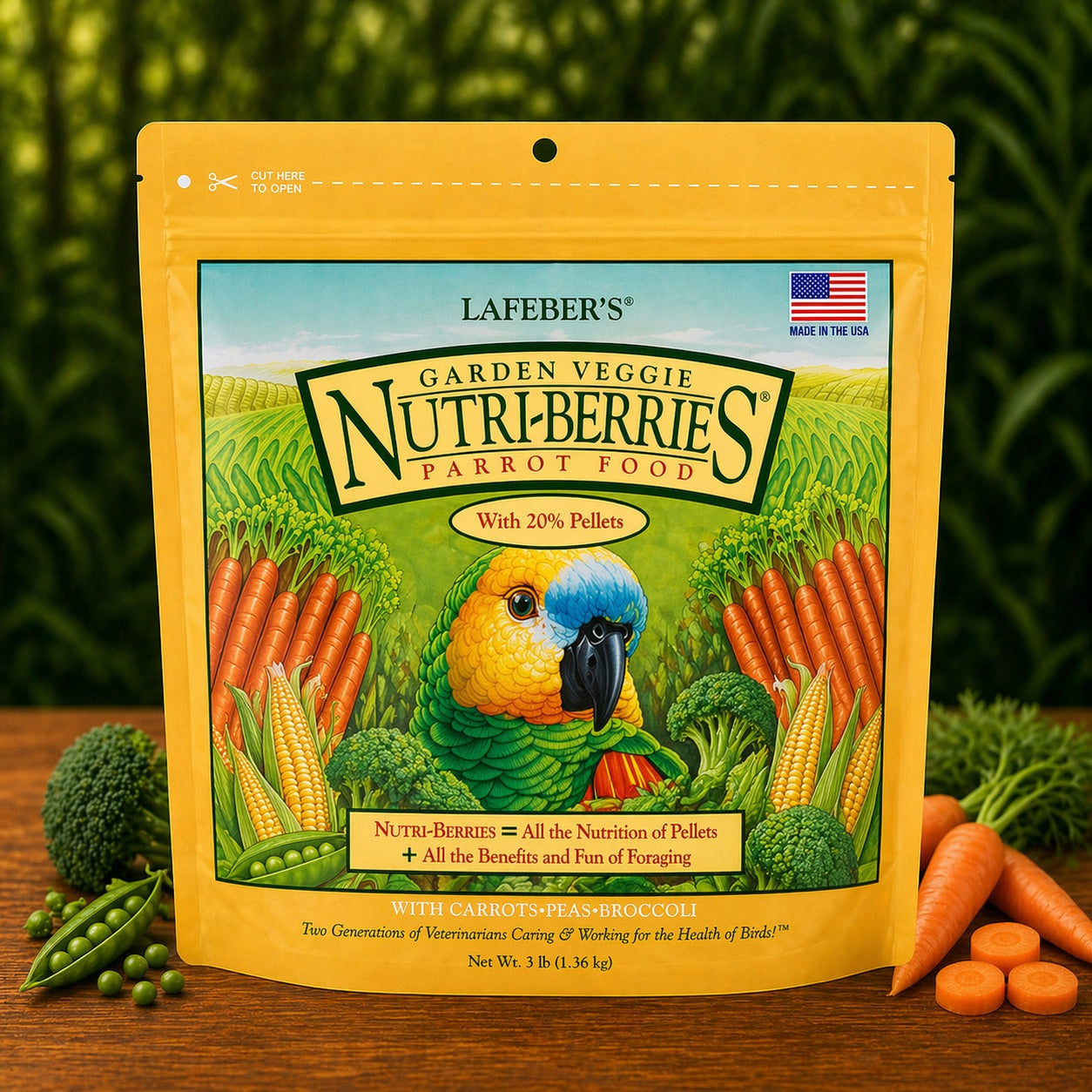 Nutri-Berries und Avi-Cakes