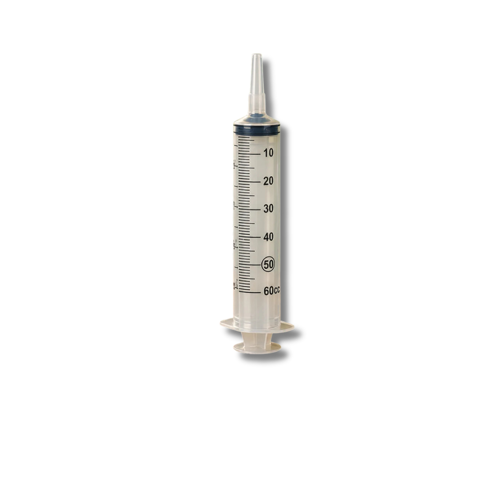 Einmalspritze 60 ml mit Katheterspitze