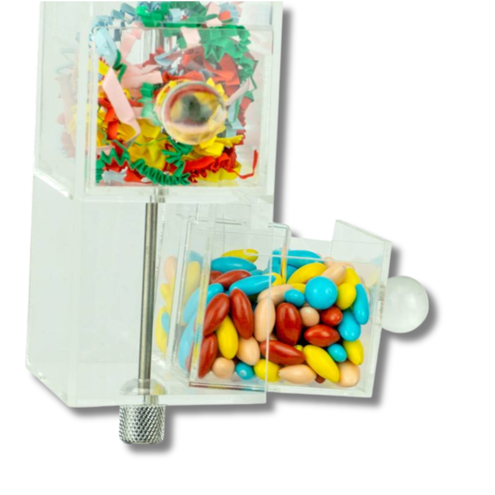 Intelligenzspielzeug 3 Schubladen für Vögel