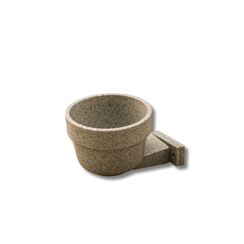 Crock food bowl