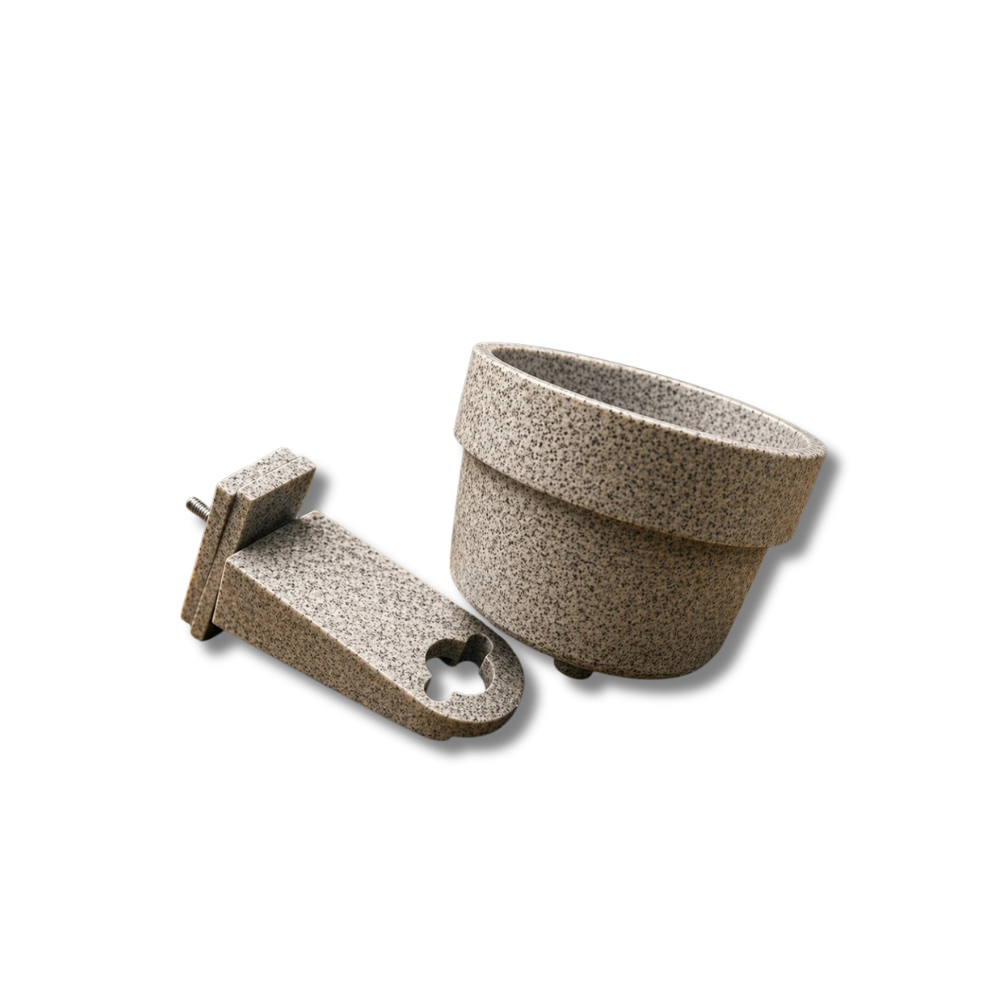 Crock food bowl