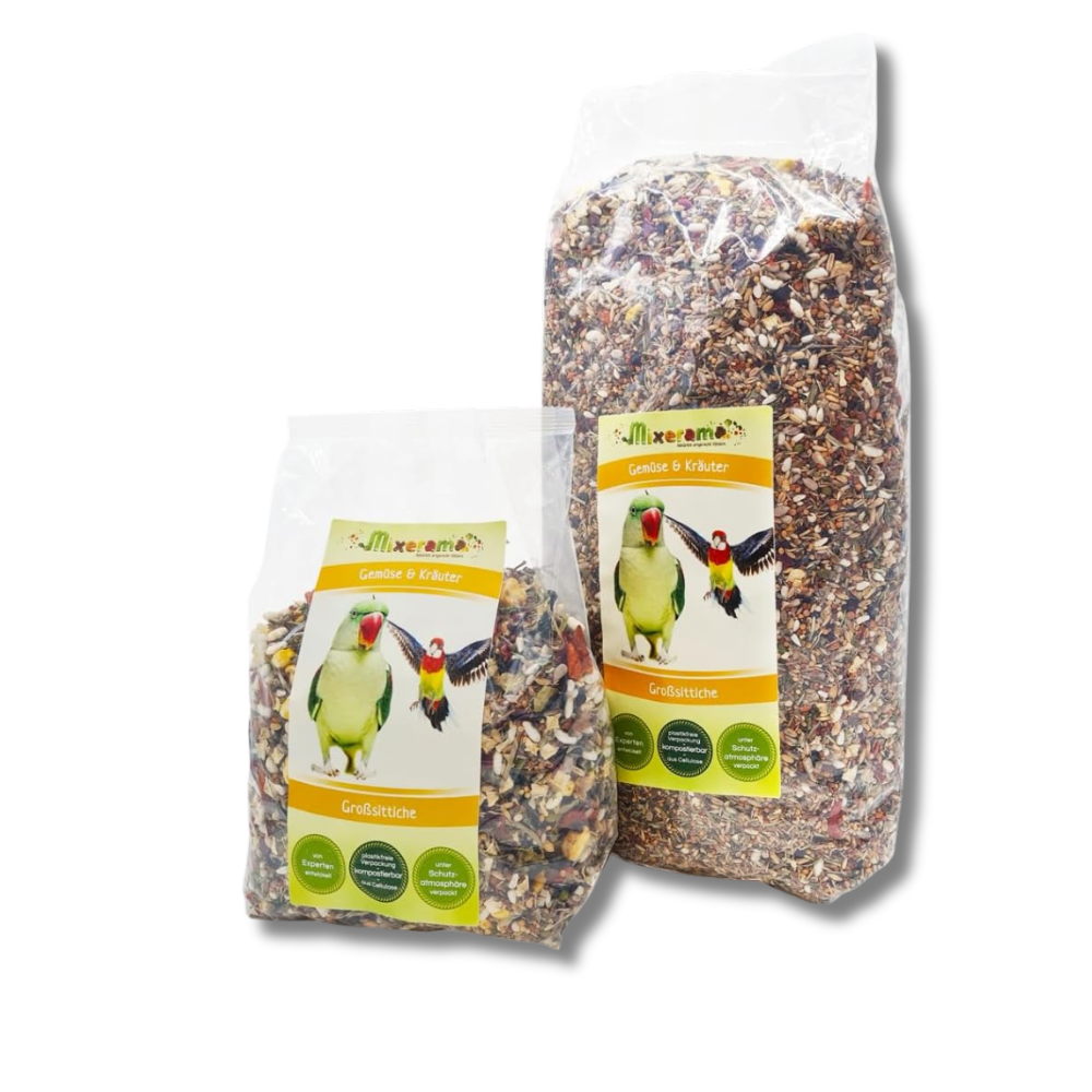 Mixerama Large Parakeet Vegetables &amp; Herbs