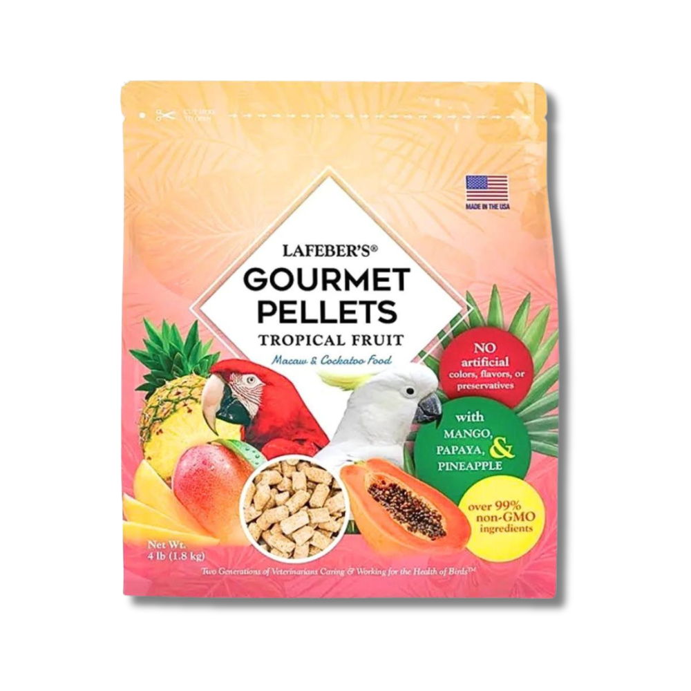 Lafeber Tropical Fruit Gourmet Pellets for Macaws and Cockatoos 