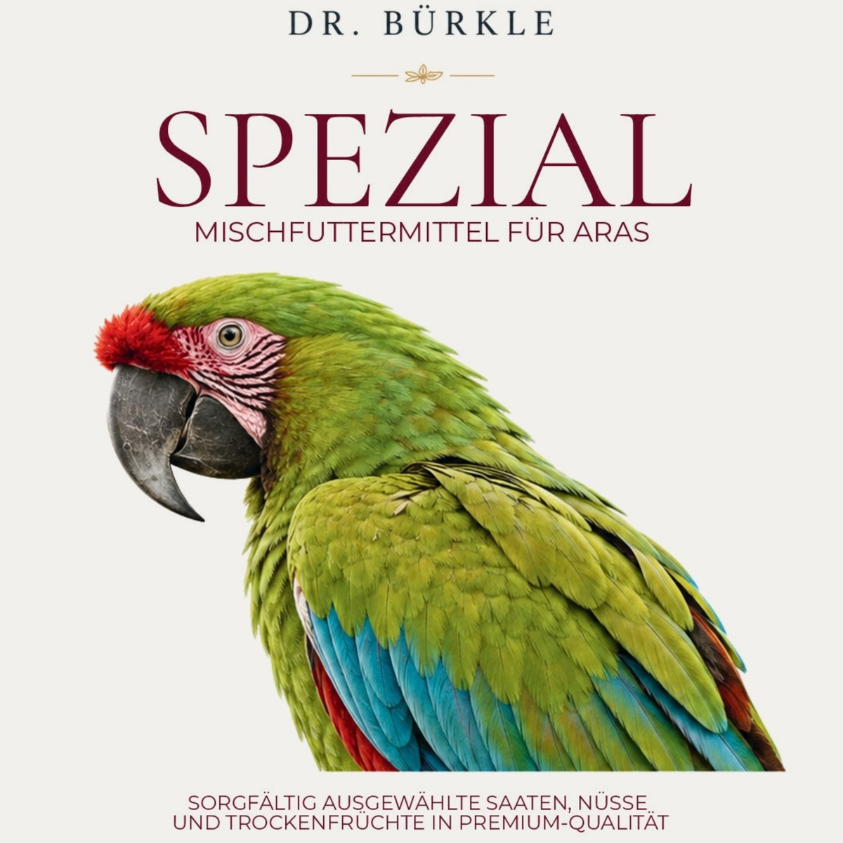 Dr. Bürkle Ara Spezial – Premium feed mix for macaws