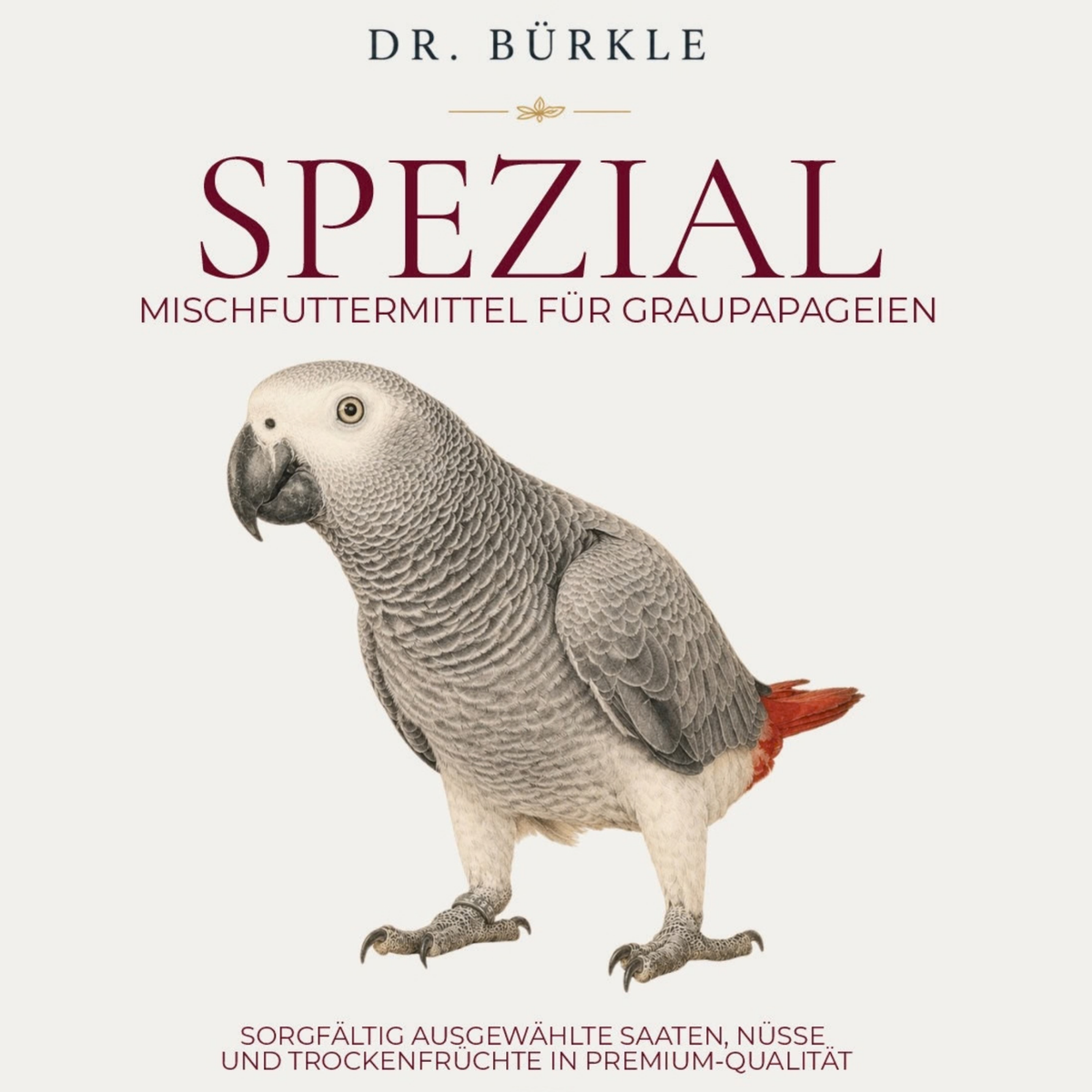 Dr. Bürkle African Grey Special – Feed mix for African Grey parrots