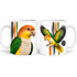 Rostkappenpapagei-Tasse