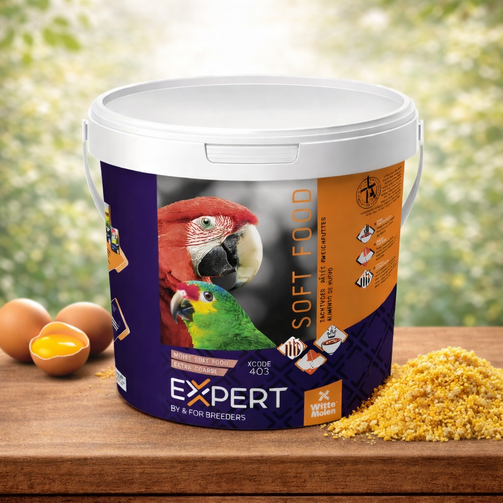 EXPERT Egg Food for Parrots, Extra Coarse 5kg